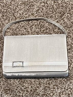 Y2K Silver and Rhinestone Jessica Handbag (2003)